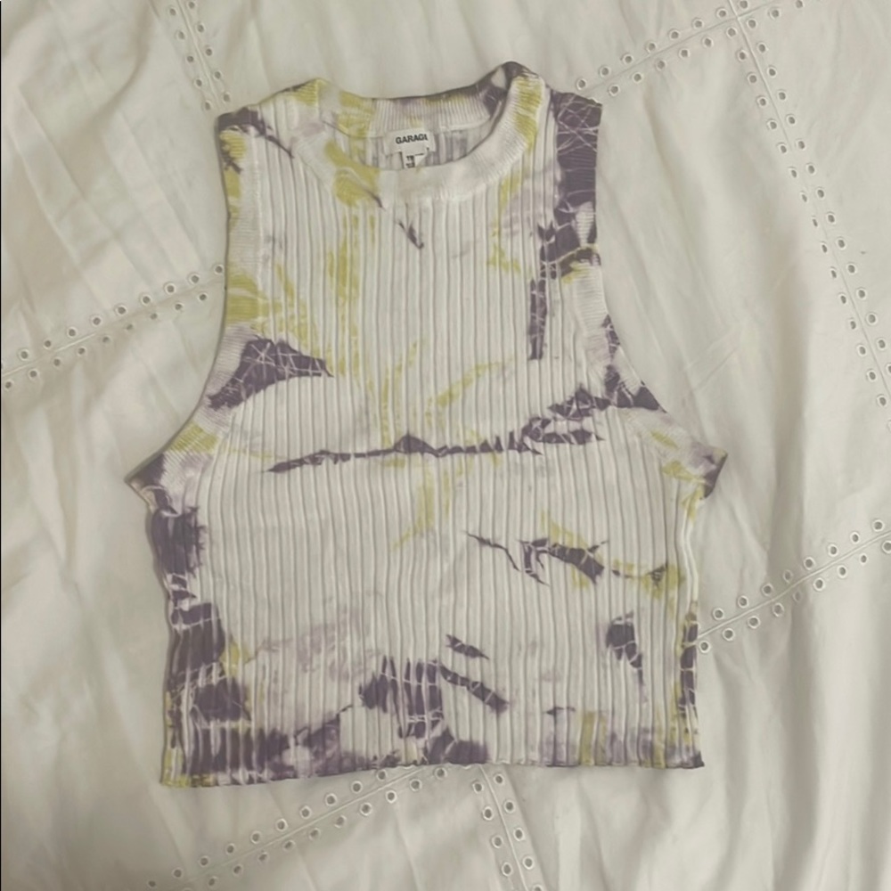 Garage Ribbed Tank Top